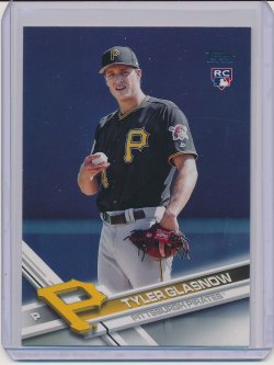    Tyler Glasnow 2017 Topps SP RC (black jersey)