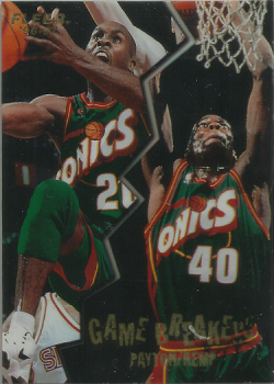 1996 Fleer  Shawn Kemp Game Breakers