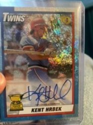 2021 Topps all star rookie cup hrbek