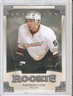 2013 Upper Deck Artifacts Emerson Etem Rookie