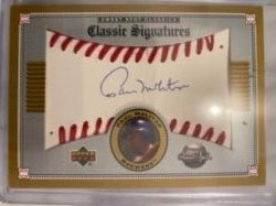 2002 Upper Deck sweet spot classic auto paul molitor