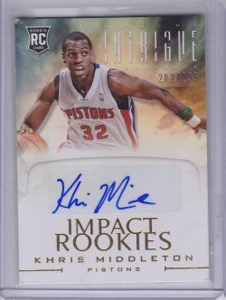 2014-15 Panini Intrigue Khris Middleton