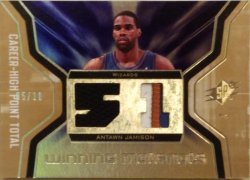    2007-08 SPx Winning Materials Stats Patches #WMJJA #d 05/10