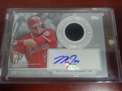 2014 Topps Topps Mike Trout All Rookie Cup Team Autograph Relics