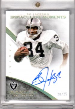 2015 Panini Immaculate Collection Bo Jackson