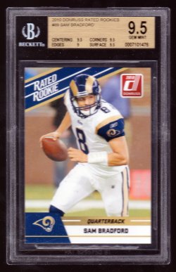 2010 Donruss Rated Rookies Sam Bradford