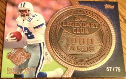 National Treasures Legend Base Card Cowboys Emmitt Smith 42/50 2013 |