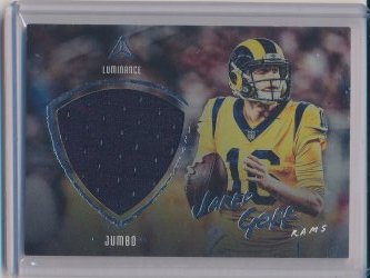    Jared Goff 2018 Panini Luminance Jumbo Jerseys
