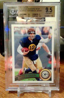 2011 Topps Photo Variation SP Aaron Rodgers