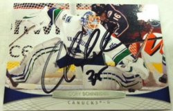 11 Upper Deck  Cory Schneider