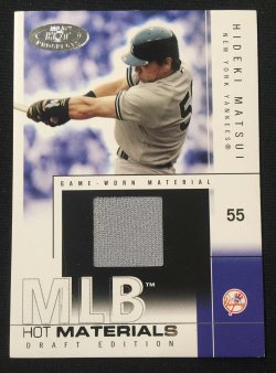 Hideki Matsui baseball card (New York Yankees) 2005 Fleer