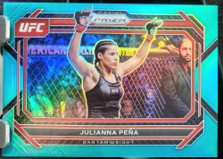 2023 Panini Prizm UFC Julianna Pena Prizms Teal