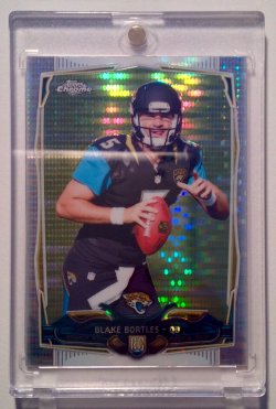 2014  Chrome Blake Bortles ROOKIE PULSAR Refractor