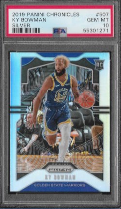 2019-20 Panini Chronicles Prizm Update Silver Ky Bowman