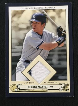 2005 Hideki Matsui Game Worn Jersey. Baseball Collectibles