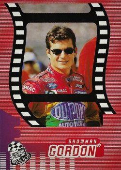 2000 Press Pass Showmen (uncut) Jeff Gordon