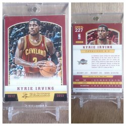 12-13  Panini Panini base  kyrie irving black knight 