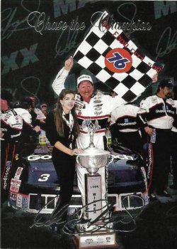 1995 Maxx Chase the Champion Dale Earnhardt