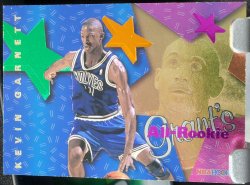 1995-96 Skybox NBA Hoops Kevin Garnett Grants All-Rookies