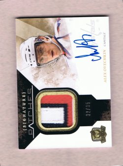 2010  The Cup Alex Ovechkin Signature Patches SP-AO