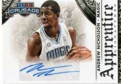 2013 Panini Crusade Andrew Nicholson auto
