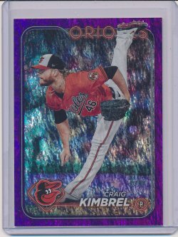   Craig Kimbrel 2024 Topps Purple Foil /799