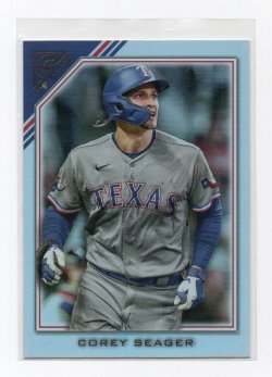 2022 Topps Topps Gallery Rainbow Foil Corey Seager
