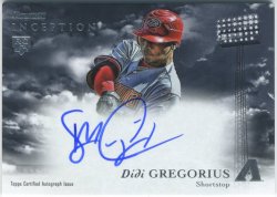 2013 Bowman Inception Rookie Autographs Didi Gregorius