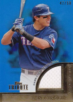 2012 Topps Tribute Tribute to the Stars Relics Blue Ian Kinsler