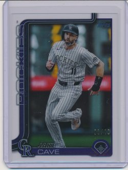    Jake Cave 2025 Topps Clear /10
