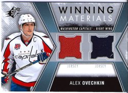 2014-15 Upper Deck SPX Winning Materials Dual Jersey Alex Ovechkin