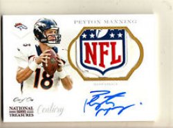 2013 Panini National Treasure Shield Auto Peyton Manning