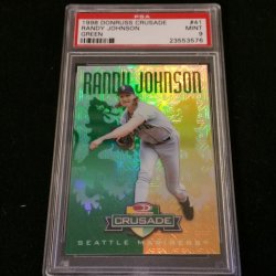 1998 Donruss Crusade Green Randy Johnson