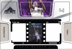 2001-02 Fleer Marquee Feature Presentation Film Chris Webber #ed 324/350