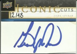2009 Upper Deck Iconic Cuts Gene Upshaw
