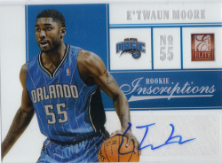 2012-13 Panini Elite ETwaun Moore Rookie Inscriptions