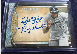 2017 Topps Five Star Frank Thomas Nickname Autograph