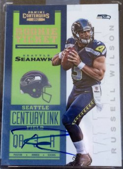 2012 Panini Contenders Russell Wilson