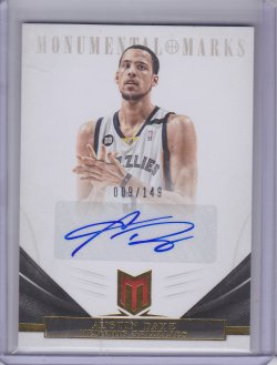 2012-13 Panini Momentum Austin Daye Monumental marks