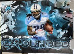 2023 Topps Composite Football Chris Johnson Resurgence Grounded