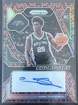 2023 Panini Prizm Sidy Cissoko Snakeskin