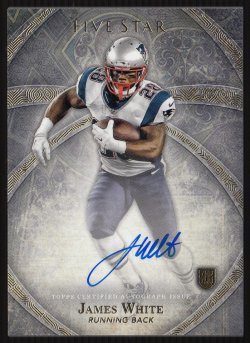 2014 Topps Five Star Autographs James White