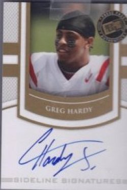 2010 Press Pass Sideline Signitures  Greg Hardy Auto