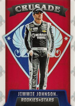 2022 Panini Chronicles Crusade Red Prizm Jimmie Johnson