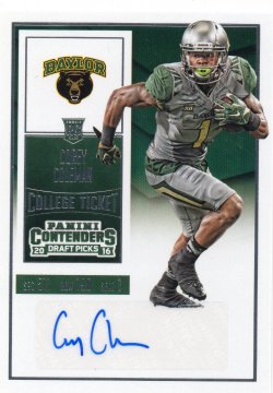 2016 Panini Contenders Corey Coleman
