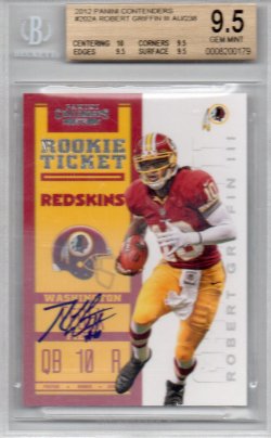 2012 Panini Contenders Robert Griffin