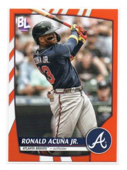 2023 Topps Topp Big League Electric Orange Ronald Acuna, Jr.