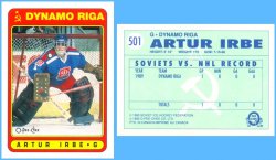 1990-91 O-Pee-Chee  Arturs Irbe