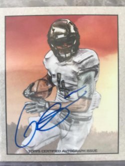 2014 Topps Bowman George Atkinson Mini 17 Non-Numbered