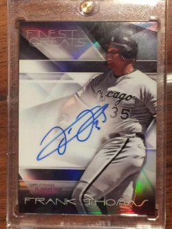 2015 Topps Finest Frank Thomas